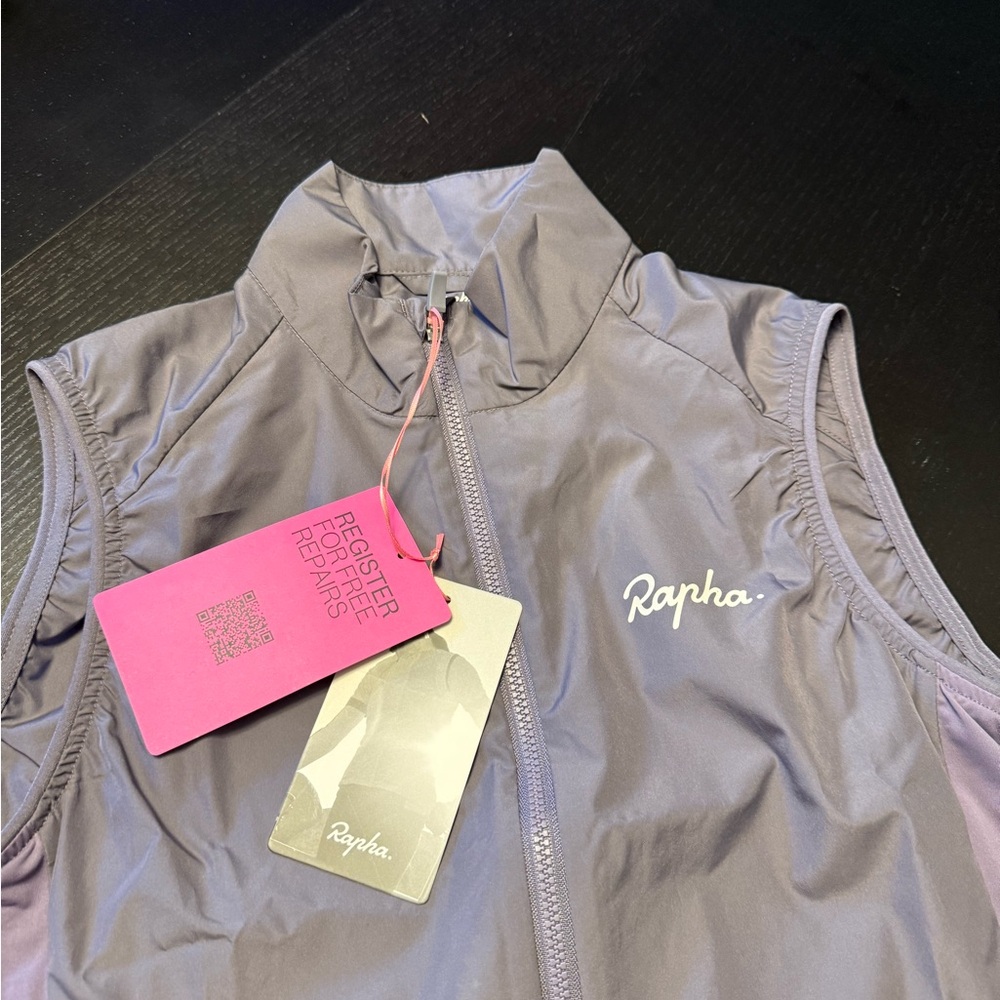 Rapha Gray Cycling Jacket